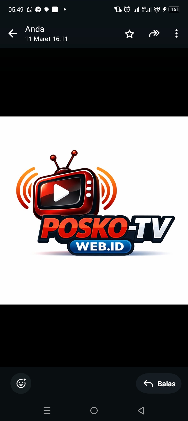ID Card Jurnalis Posko-TV.web.id 